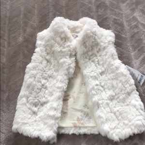 Carter’s faux fur vest